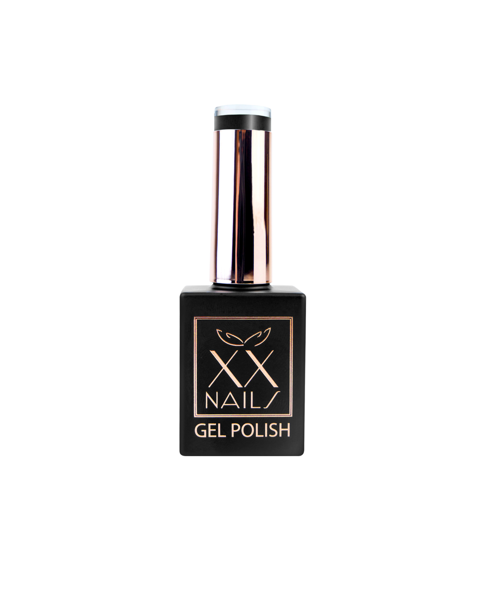 Fekete gél lakk - Coal black - 15 ml (3)