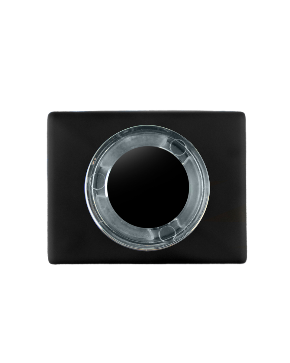 Fekete gél lakk - Coal black - 15 ml (4)